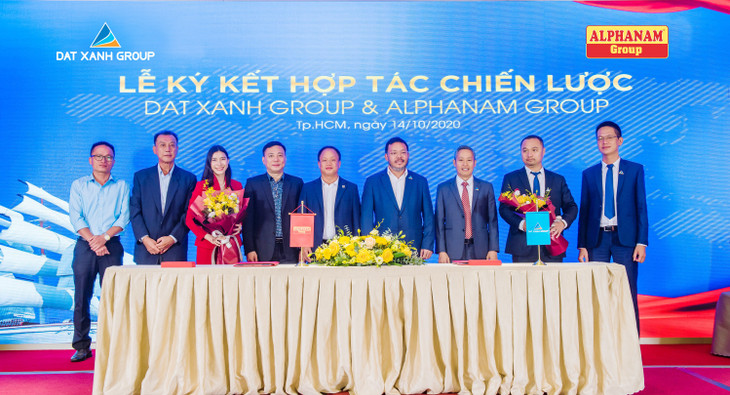 Đất Xanh và Alphanam Group đã có mối quan hệ hợp tác từ nhiều năm nay thông qua việc cùng là thành viên của CLB Sao đỏ. Đất Xanh và Alphanam Group đã có mối quan hệ hợp tác từ nhiều năm nay thông qua việc cùng là thành viên của CLB Sao đỏ.