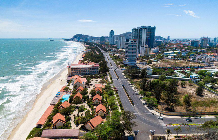 Đường Thùy Vân ở TP Vũng Tàu.