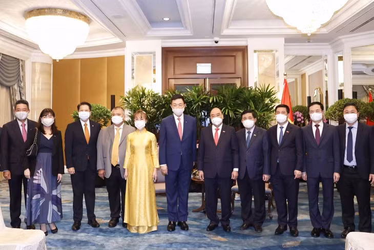 Chủ tịch nước Nguyễn Xuân Phúc tiếp CEO Tập đoàn Kappel - ông Loh Chin Hua