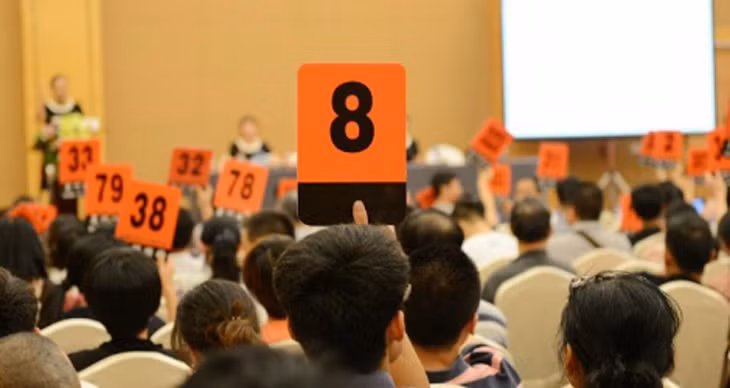 Quang cảnh một cuộc đấu giá tài sản. Ảnh chỉ mang tính minh họa. Nguồn Internet