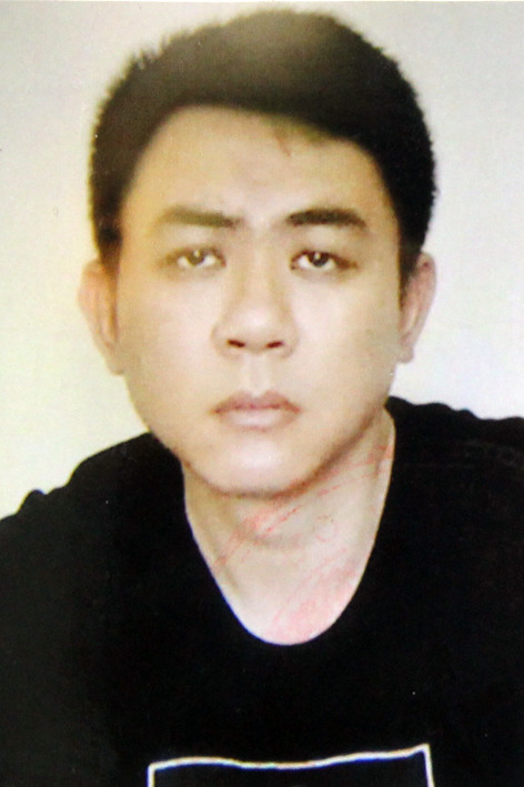 Bị can Nguyễn Hoàng Trung.