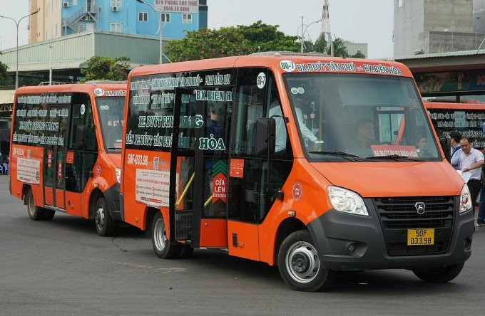 Tuyến 60-7 có lộ trình từ bến Tân Phú đến bến xe Biên Hoà