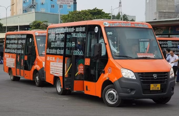 Tuyến 60-7 có lộ trình từ bến Tân Phú đến bến xe Biên Hoà