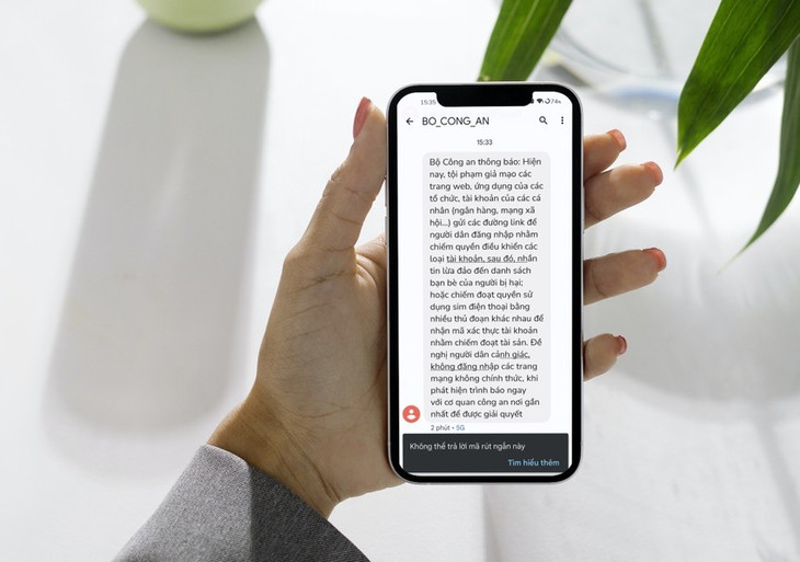 Bộ Công an cảnh báo không cung cấp thông tin ngân hàng cho bất kỳ ai Bộ Công an cảnh báo không cung cấp thông tin ngân hàng cho bất kỳ ai