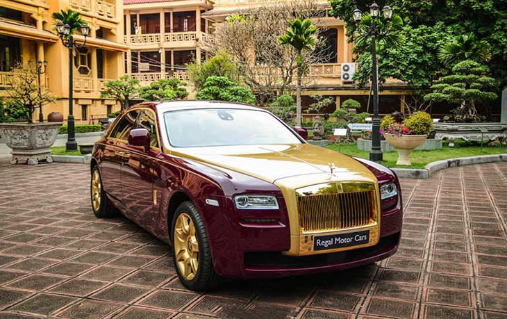 Chiếc Rolls-Royce Ghost từng được ông Trịnh Văn Quyết sử dụng