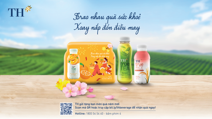 Bộ sản phẩm Tết từ Tập đoàn TH là món quà lý tưởng dành tặng cho sức khỏe của những người thân yêu, với thành phần hoàn toàn từ thiên nhiên, tốt cho sức khỏe, bao bì rực rỡ, bắt mắt. Bộ sản phẩm Tết từ Tập đoàn TH là món quà lý tưởng dành tặng cho sức khỏe của những người thân yêu, với thành phần hoàn toàn từ thiên nhiên, tốt cho sức khỏe, bao bì rực rỡ, bắt mắt.