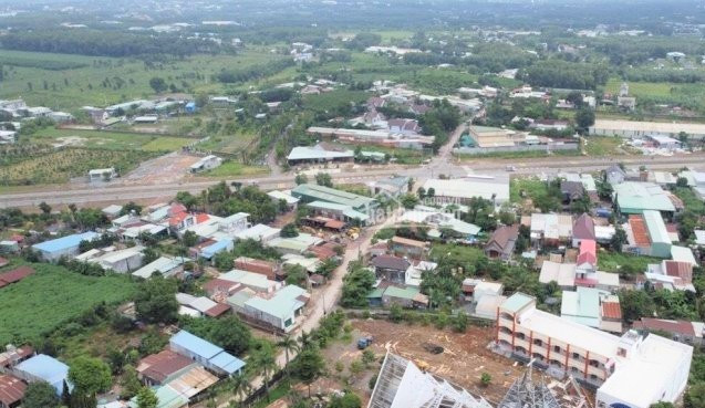 Một khu vực dân cư tại phường Phước Tân có Dự án cao tốc Biên Hòa - Vũng Tàu