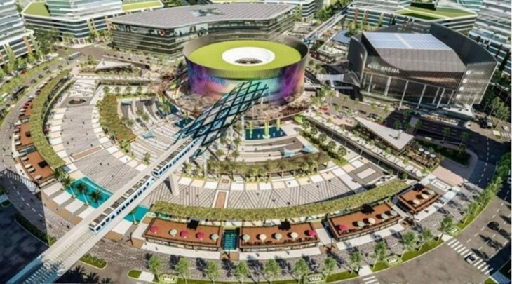 Ga trung tâm thành phố mới dự kiến là điểm cuối của tuyến đường sắt nhẹ Thủ Dầu Một