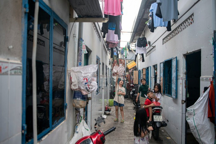 Nhà trọ công nhân trên địa bàn TP.HCM