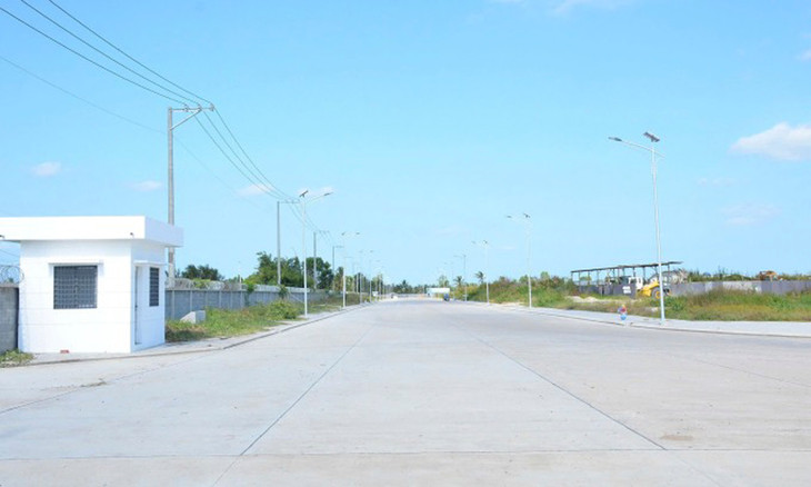 Hạ tầng giao thông trong Cụm công nghiệp Xây Đá B (huyện Châu Thành, tỉnh Sóc Trăng)