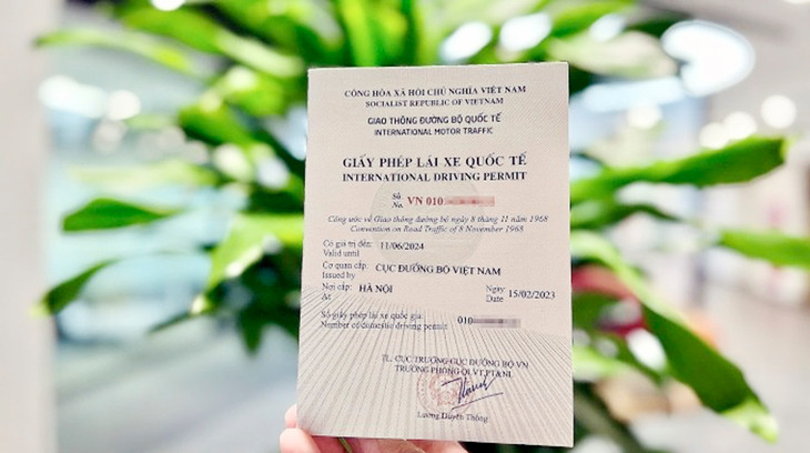 Giấy phép lái xe quốc tế (IDP) do Cục Đường bộ (cũ) cấp