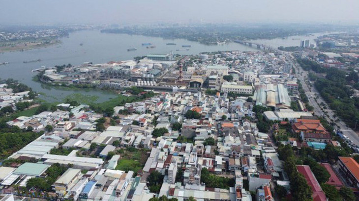 Một góc Khu Công nghiệp Biên Hòa 1