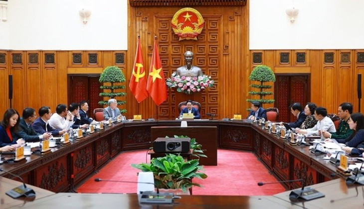 Chính phủ họp sau tuyên bố của Mỹ về mức thuế đối ứng với hàng nhập khẩu từ Việt Nam, sáng 3/4