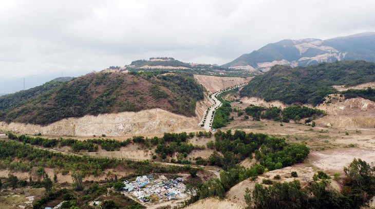 Một trong các dự án trên núi Chín Khúc