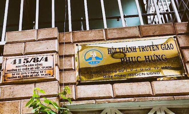 Trụ sở Hội thánh truyền giáo Phục Hưng tại quận Gò Vấp, TP.HCM