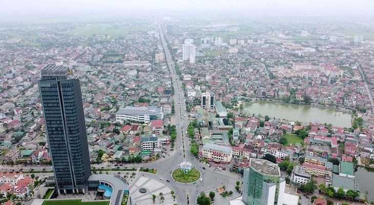 Một góc của TP.Hà Tĩnh