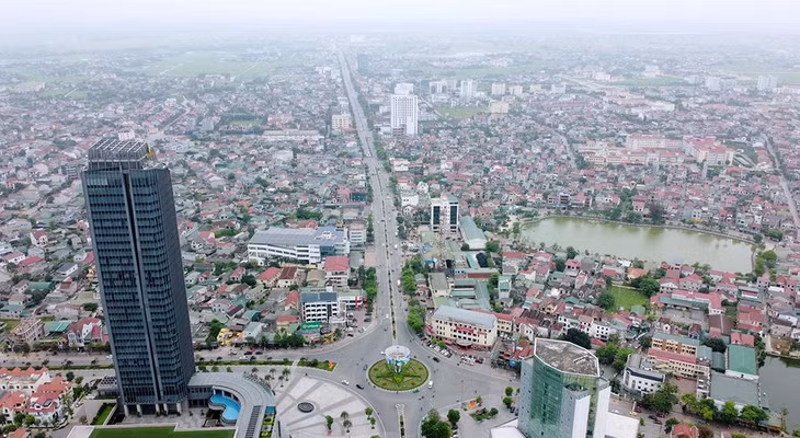 Một góc của TP.Hà Tĩnh