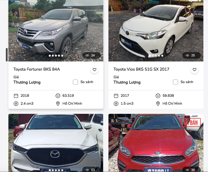 Nhiều dòng ôtô giá rẻ các loại được ngân hàng đem bán thanh lý để thu hồi nợ Nhiều dòng ôtô giá rẻ các loại được ngân hàng đem bán thanh lý để thu hồi nợ