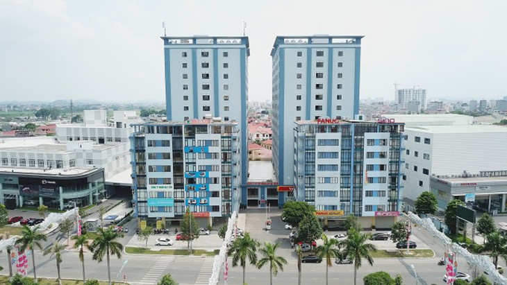 Khu nhà ở xã hội Cao Nguyên 2 tại đường Lý Thái Tổ, TP Bắc Ninh