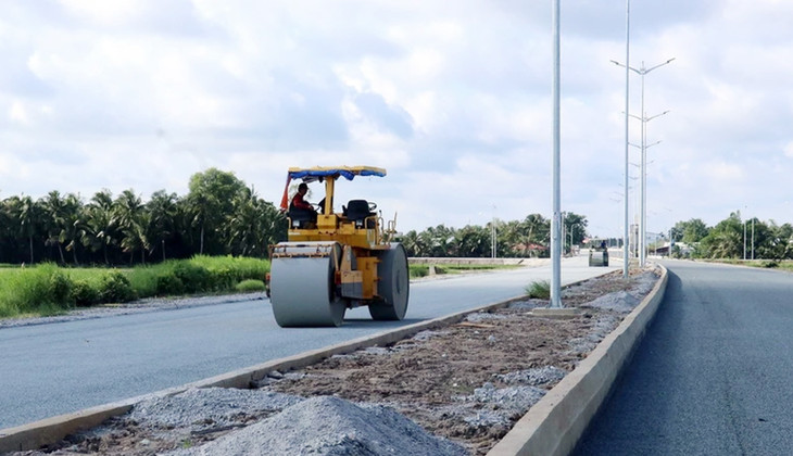 Thi công công trình đường 3/2 nối dài