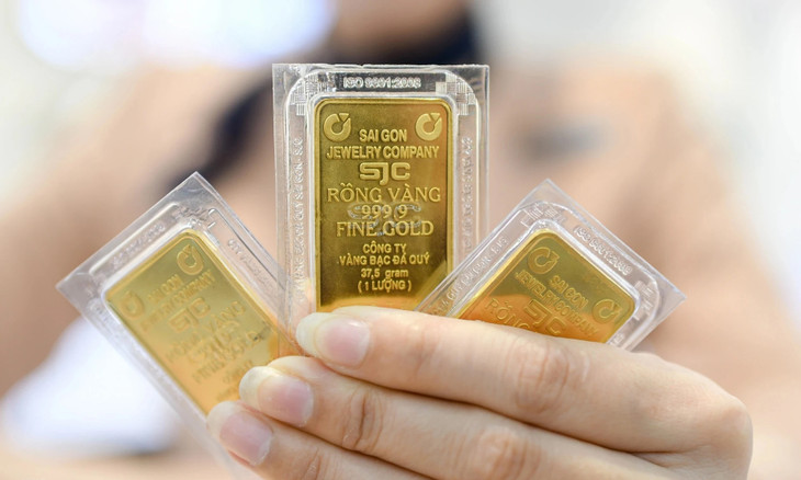 Vàng miếng và nhẫn trơn sáng 14/11 giảm thêm hơn nửa triệu đồng một lượng
