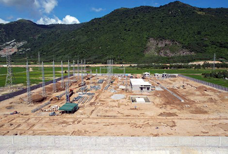 Toàn cảnh Dự án Trạm biến áp 220kV Ninh Hòa (Vạn Ninh) và đường dây đấu nối