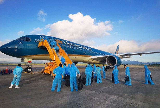 Vietnam Airlines khai thác trở lại đường bay quốc tế từ ngày 18/9 Vietnam Airlines khai thác trở lại đường bay quốc tế từ ngày 18/9