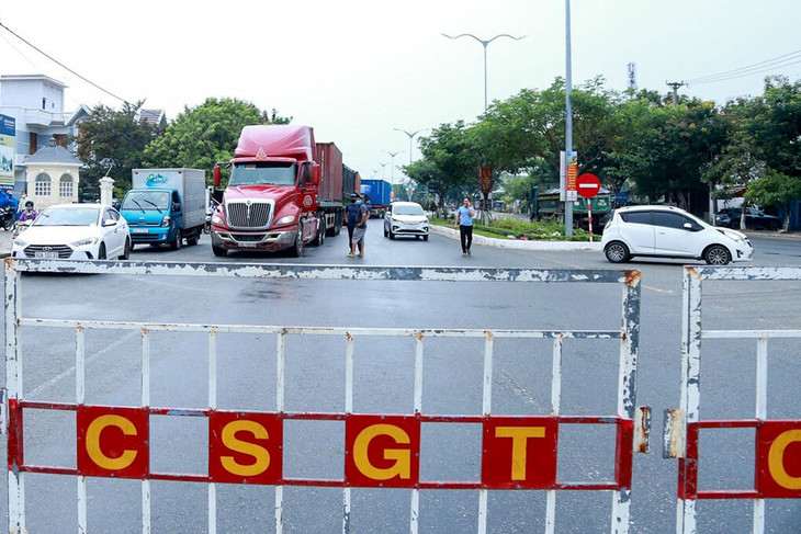 Các chốt kiểm soát tại cửa ngõ ra vào Đà Nẵng được gỡ bỏ trong ngày 14/9