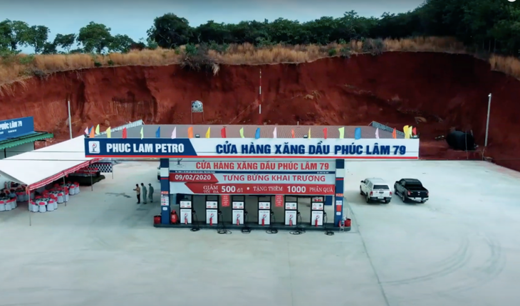 Cây xăng Phúc Lâm 79 tại huyện Bù Đăng, Bình Phước