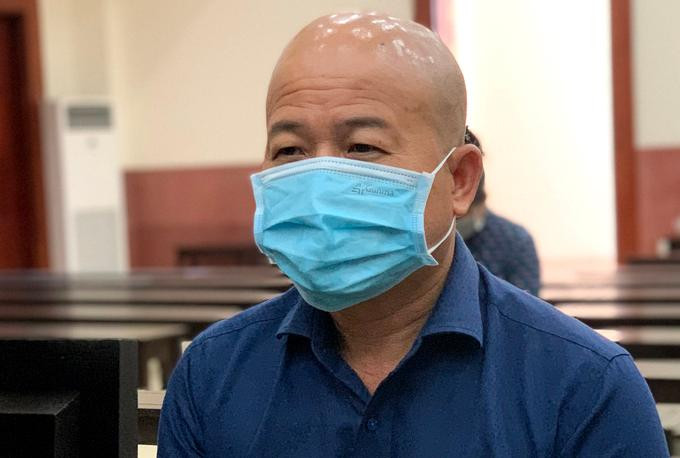 Bị cáo Đinh Ngọc Hệ tại TAND Cấp cao ngày 22/3