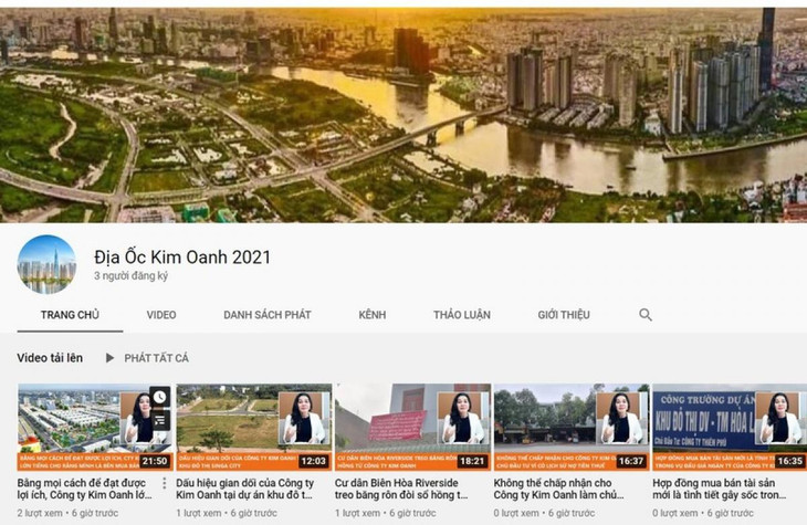 Tài khoản này được &quot;tội phạm mạng&quot; sử dụng chính tên Công ty của bà Đặng Thị Kim Oanh để &quot;làm nhục&quot; chủ Kim Oanh Group trên mạng xã hội