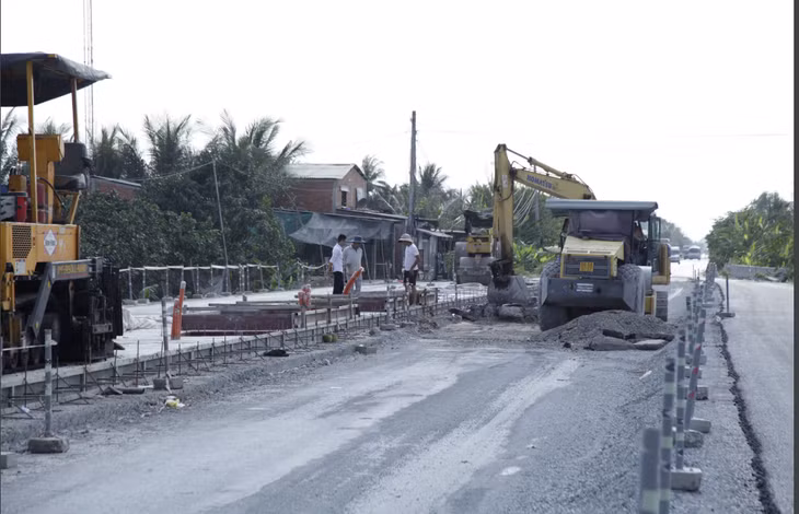 Vị trí trạm thu phí mới trên tuyến tránh Cai Lậy