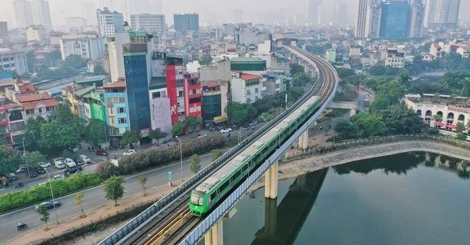 Tàu Cát Linh - Hà Đông đang liên tục chạy thử