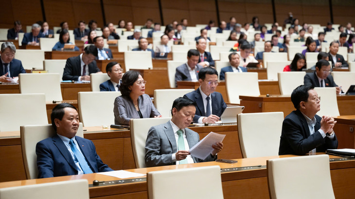 Các đại biểu tham dự phiên họp