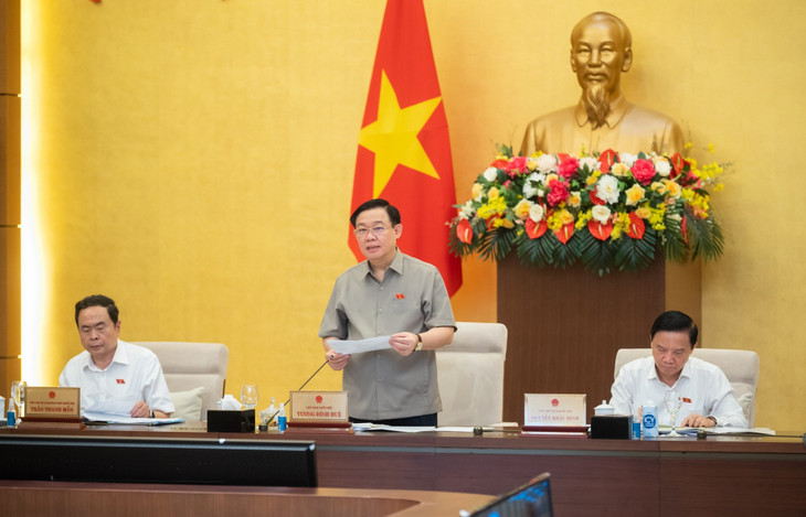 Chủ tịch Quốc hội Vương Đình Huệ cho biết, Phiên họp thứ 24 sẽ xem xét cho ý kiến về các nội dung quan trọng.