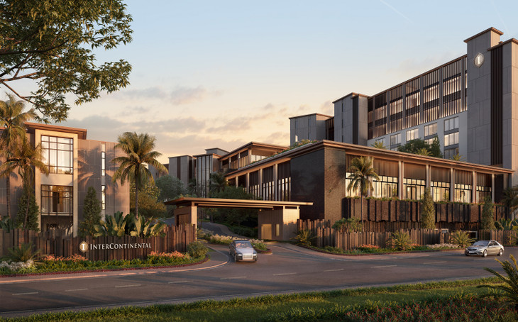 InterContinental là một trong số những thương hiệu nghỉ dưỡng quốc tế sắp xuất hiện tại Hạ Long. Ảnh: BIM Land.