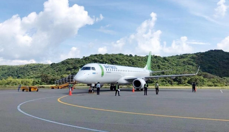 Sân bay Côn Đảo đang khai thác các máy bay nhỏ như ATR, Embraer.