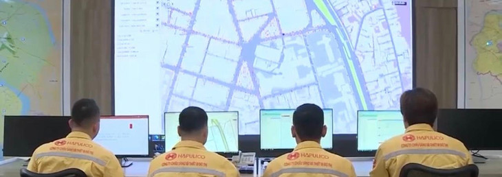 Phòng điều khiển hệ thống chiếu sáng của Công ty Hapulico Phòng điều khiển hệ thống chiếu sáng của Công ty Hapulico