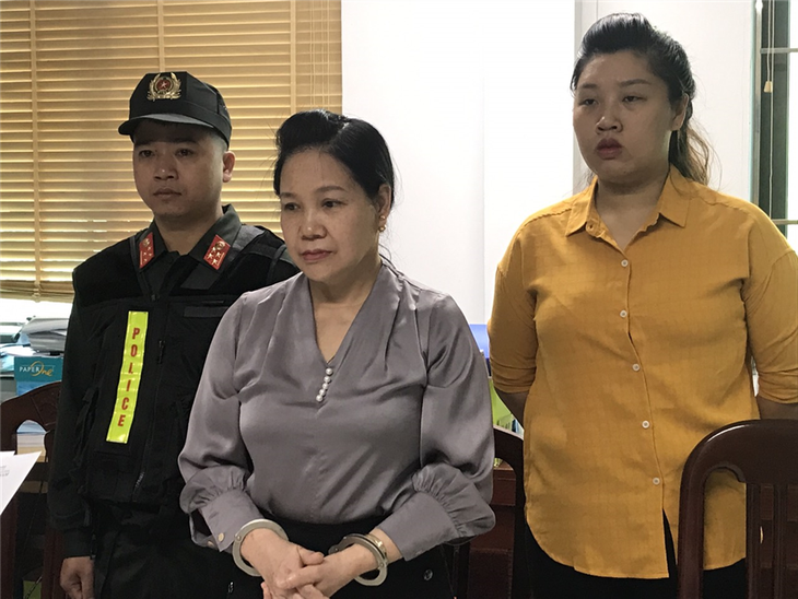 Bị can Bùi Thị Ánh.