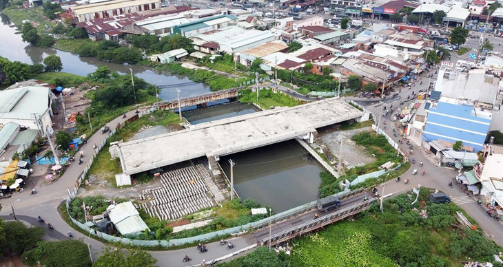 Cầu Tân Kỳ - Tân Quý dự kiến đưa vào khai thác năm 2025 Cầu Tân Kỳ - Tân Quý dự kiến đưa vào khai thác năm 2025