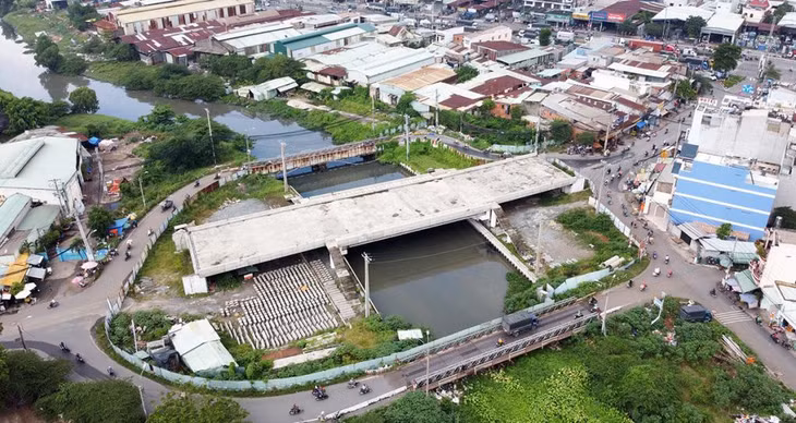 Cầu Tân Kỳ - Tân Quý dự kiến đưa vào khai thác năm 2025