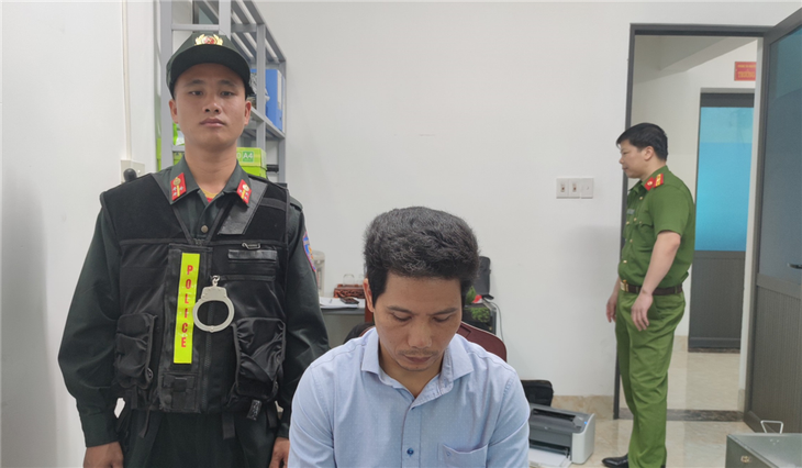 Bị can Nguyễn Đình Hiệp.