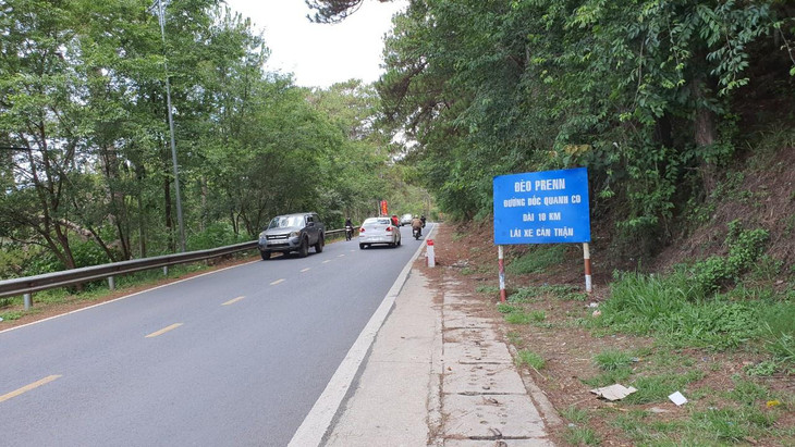 Cấm xe 16 chỗ lên Đà Lạt bằng đèo Prenn dịp lễ 30/4