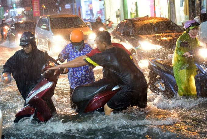 Đường Võ Văn Ngân, TP Thủ Đức đang được đề xuất làm hệ thống thoát nước để chống ngập