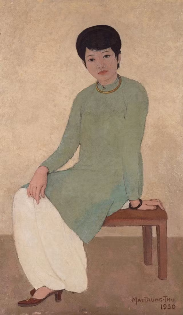 Bức "Chân dung Madam Phương" của họa sĩ Mai Trung Thứ (1906 - 1980) được nhà đấu giá Sotheby Hồng Kông bán ra ngày 18/4 vừa qua, đạt mức giá 24.375.000 đô la Hồng Kông (tương đương gần 72,5 tỷ đồng). Bức tranh sơn dầu kích thước 135,5 x 80cm được thực hiện vào năm 1930.