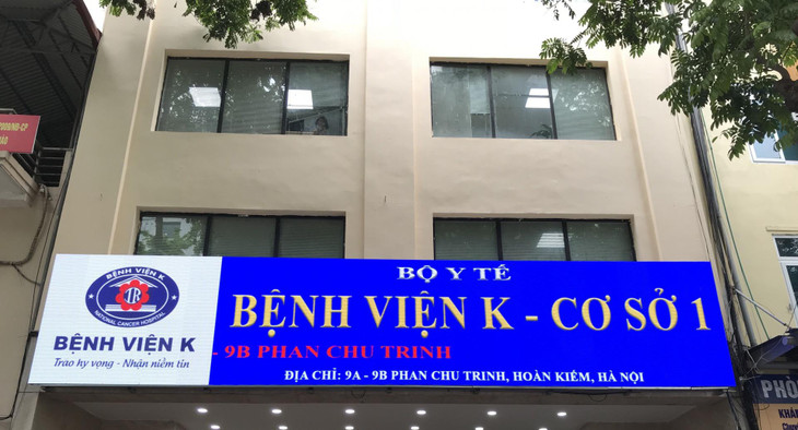 Bệnh viện K cơ sở 9A – 9B Phan Chu Trinh hoạt động trở lại từ ngày 24/5