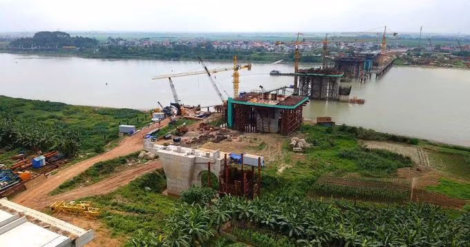 Bắc Ninh đang xây dựng cầu Phật Tích bắc qua sông Đuống với tổng mức đầu tư gần 2.000 tỷ đồng