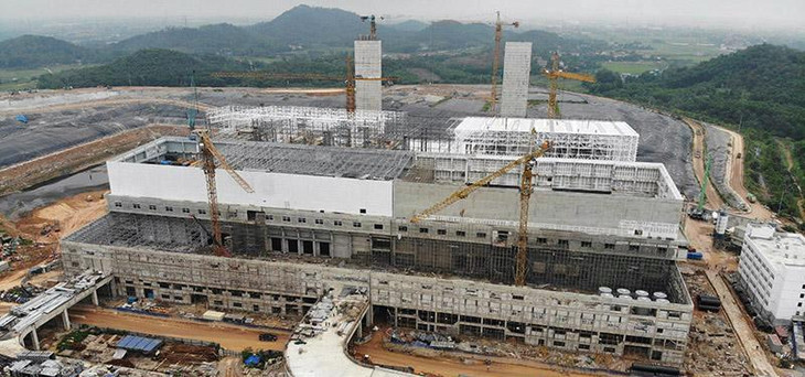 Phó Chủ tịch UBND thành phố Hà Nội Nguyễn Trọng Đông đã kiểm tra tiến độ triển khai dự án Nhà máy điện rác Sóc Sơn ngày 13/5 vừa qua.