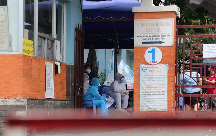 Bệnh viện Tân Phú hạn chế người ra vào từ trưa ngày 28/5