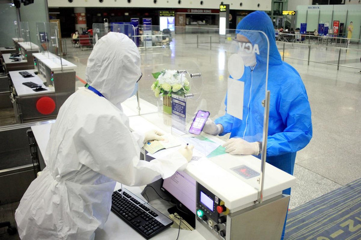 Đây cũng là chuyến bay đầu tiên được Bamboo Airways IATA phối hợp triển khai thử nghiệm thành công ứng dụng Hộ chiếu sức khoẻ điện tử